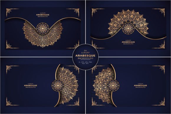 04 Luxury Mandala Background Design V-2: A Strategic Tool for Visual Excellence