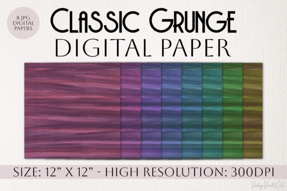 Classic Grunge Digital Papers