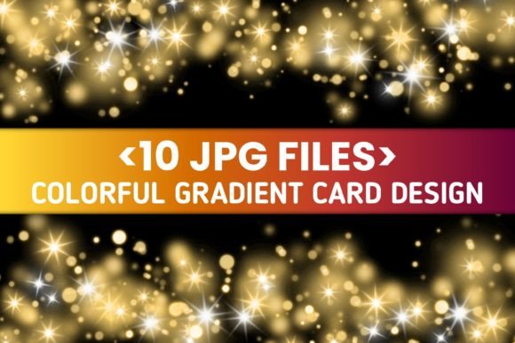 Colorful Gradient Card Design Part 22