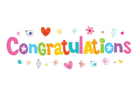 Congratulations and Congratulations Lettering Decorative Text: A Creative Resource for Designers