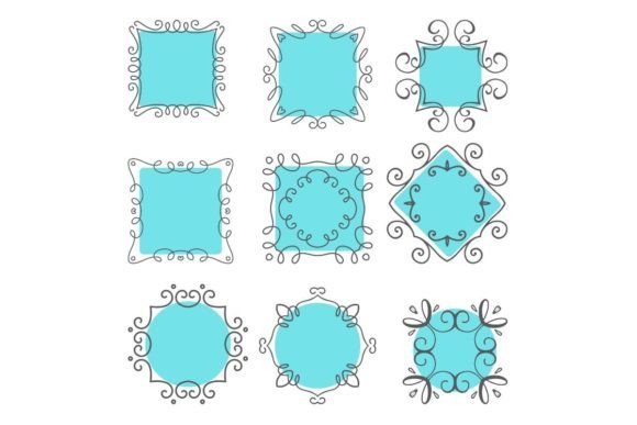 Cute Hand-drawn Frames: A Strategic Design Tool for Creative and Professional Projects