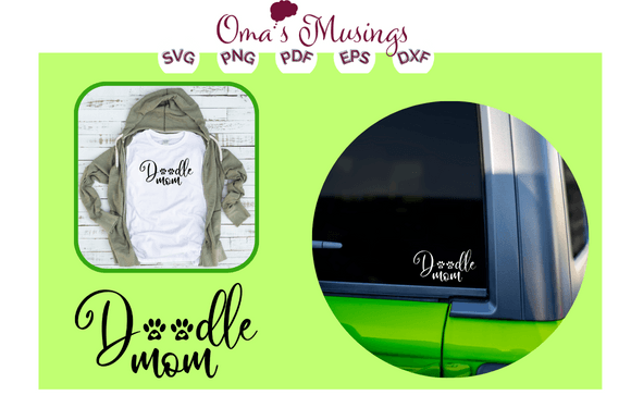 Doodle Mom SVG for Creative Projects