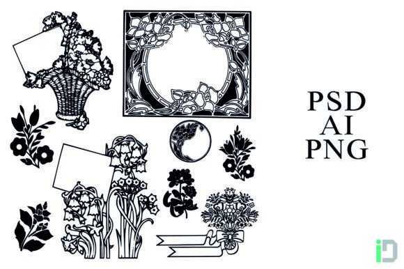 Floral Ornamentation: Timeless Elegance for Designers