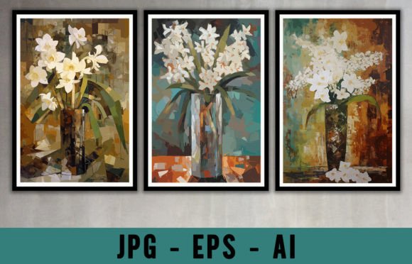 Flower Painting Poster Designs