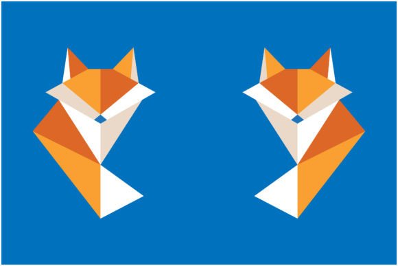 Fox Origami Logo Vector: A Modern Artistic Concept