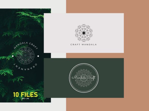 Mandalas Ornament Bundle 10 Side Vol.15