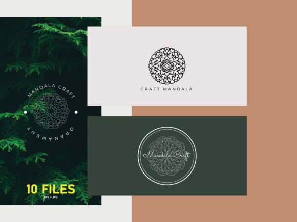 Mandalas Ornament Bundle 10 Side Vol.44