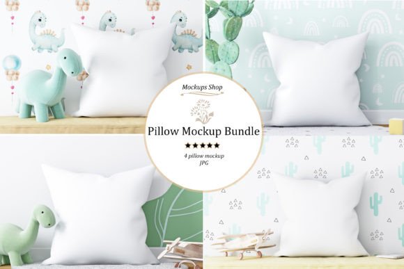 Pillow Mockup Bundle -124