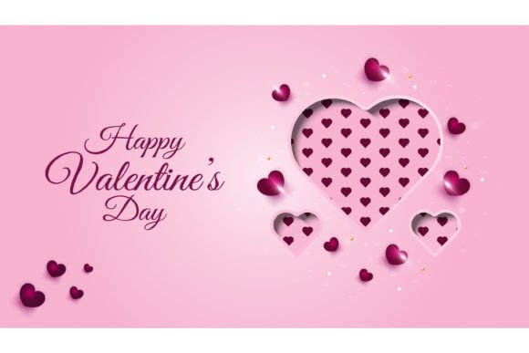 Pink Valentine's Day Background