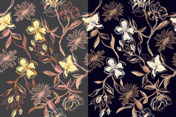 Seamless Pattern Textile Designs