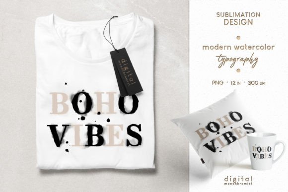 Sublimation Clipart PNG Boho Vibes