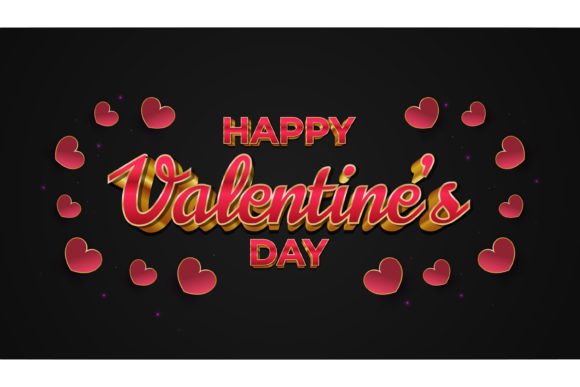 Valentine’s Day Lettering with 3D Text: A Unique Way to Express Love